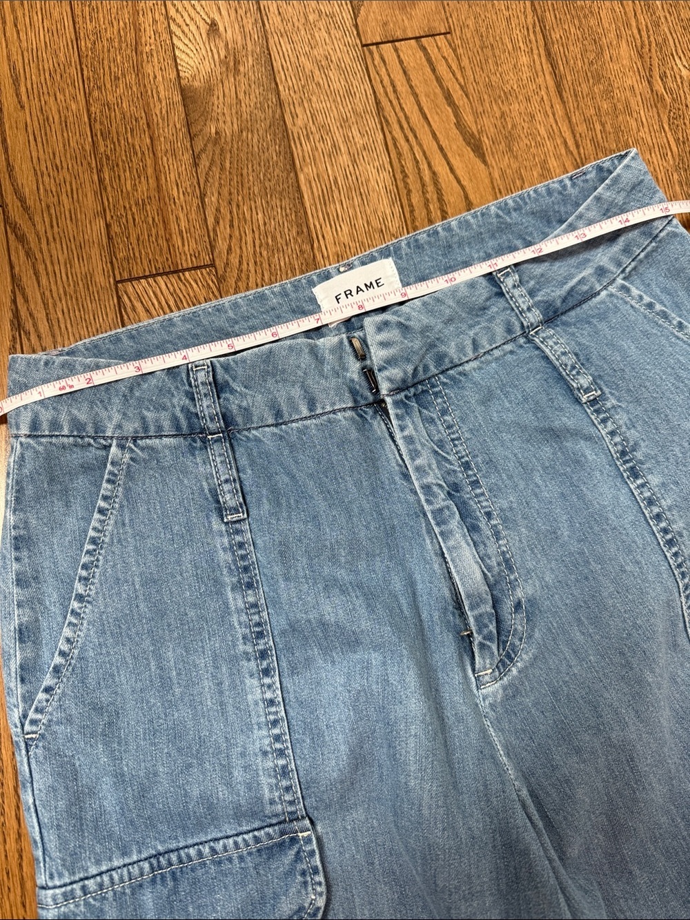 Frame Denim relaxed straight Cargo Jeans - Picture 7 of 9